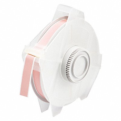 BRADY 76601 Tape Pink 100 ft L 1/2 in W