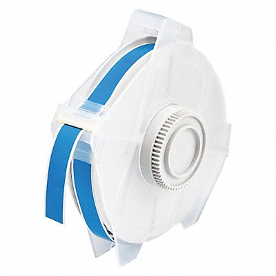 BRADY 76609 Tape Light Blue 100 ft L 1/2 in W