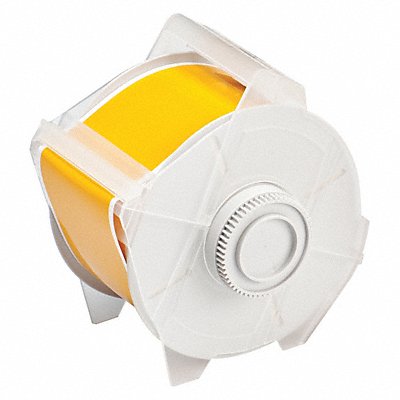 BRADY 76620 F0288 Tape Yellow 100 ft L 2-1/4 in W