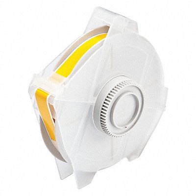 BRADY 113118 F0286 Tape Yellow 100 ft L 1/2 in W