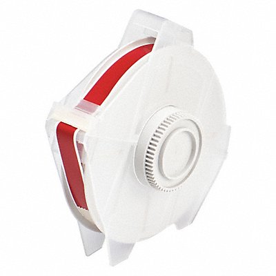 BRADY 76626 Tape Red 100 ft L 1/2 in W