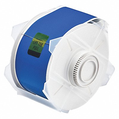 BRADY 76628 F0288 Tape Blue 100 ft L 2-1/4 in W