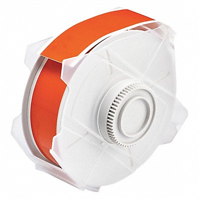 BRADY 76637 Tape Orange 100 ft L 1-1/8 in W