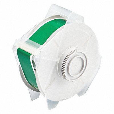 BRADY 76641 Tape Green 100 ft L 1-1/8 in W