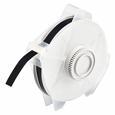BRADY 76650 Tape Black 100 ft L 1/2 in W