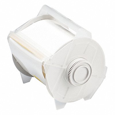 BRADY 76714 Tag Stock White 50 ft L 4-1/8 in W