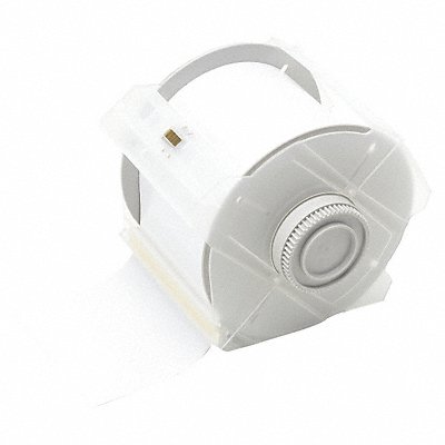 BRADY 76715 Tag Stock White 50 ft L 3-1/4 in W