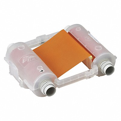 BRADY 76752 D9031 Ribbon Cartridge Orange 200 ft L