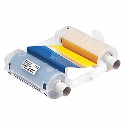 BRADY 76791 D9034 Ribbon Cartridge Black/Red/Blue/Yellow