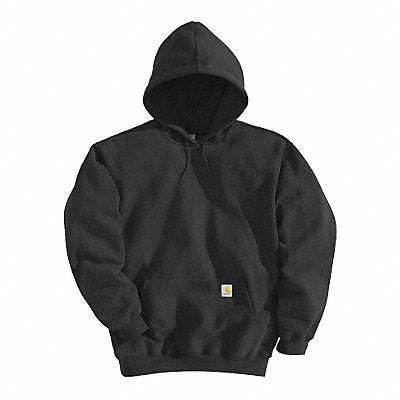 CARHARTT K121BLKMEDREG Hooded Swtshrt Blk 50Cotton/50PET M