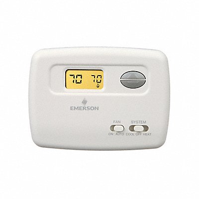 EMERSON 01F78144S1 Low Volt NP Digital Thermostat H or C Plug In