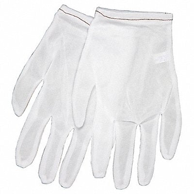 MCR SAFETY 8700L Inspection Gloves L White PK12