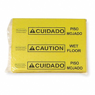 RUBBERMAID COMMERCIAL PRODUCTS FG425300YEL Absorbent Pad Universal Yellow PK22