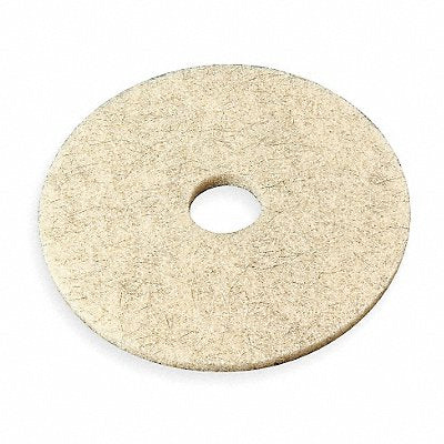 ABILITY ONE 7910020000000 Burnishing Pad 19 in Dia Tan PK5