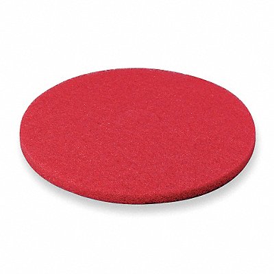 ABILITY ONE 7910020000000 Buffing Pad 17 in Dia Red PK5