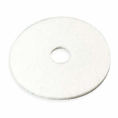 ABILITY ONE 7910020000000 Polishing Pad 19 in Dia White PK5
