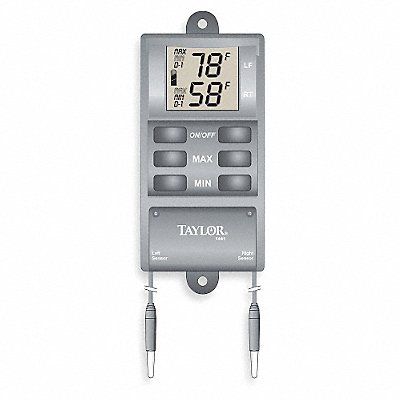 TAYLOR 1441E Digital Thermometer -20 to 120 Degree F