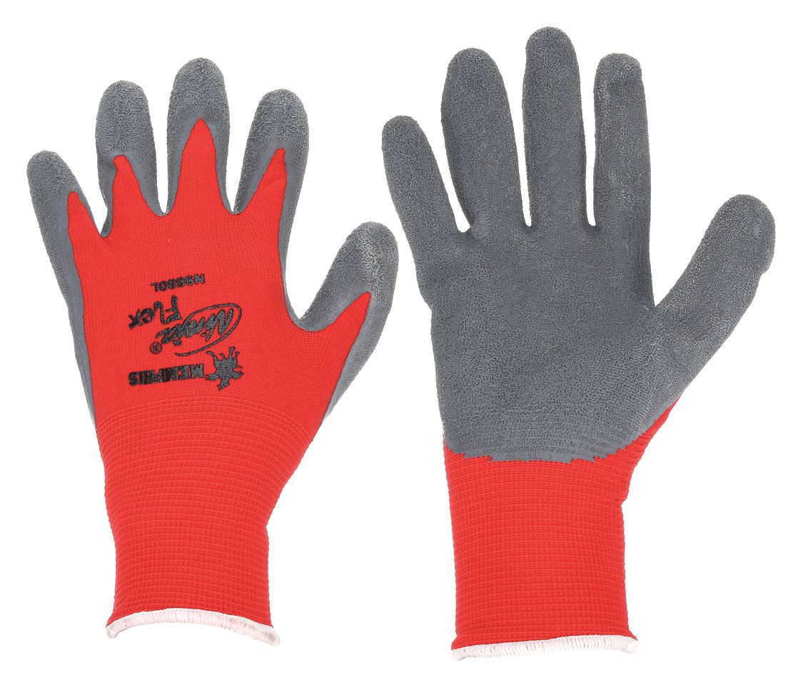 MCR SAFETY N9680M E5406 PR Coated Gloves Palm/Fingers M