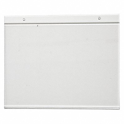 GRAINGER SH710 Sign Holder Wall 7x10 Acrylic Clear