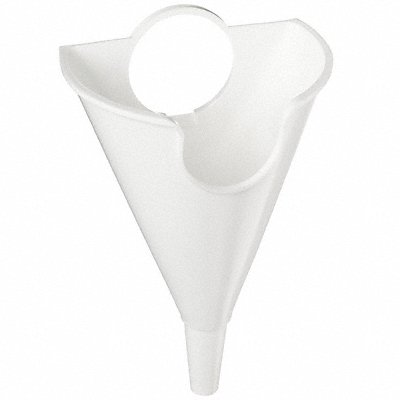 JUSTRITE 11201 Funnel 6 L 1/2 Spout Dia White