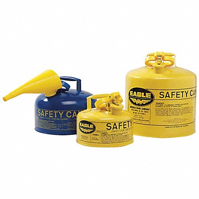 EAGLE UI10SB Type I Safety Can 1 gal Blue 8 H 9 OD