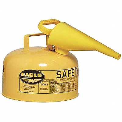 EAGLE UI20FSY Type I Safety Can 2 gal Yellow
