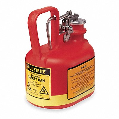 JUSTRITE 14065 Type I Safety Can 1/2 gal Red