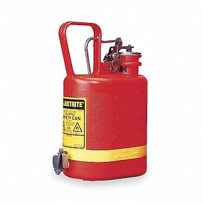 JUSTRITE 14169 Type I Faucet Safety Can 1 gal Red