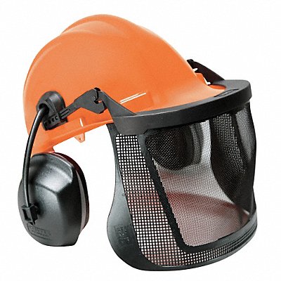 ELVEX CU30R Loggers Helmet Type 1 Class E Orange