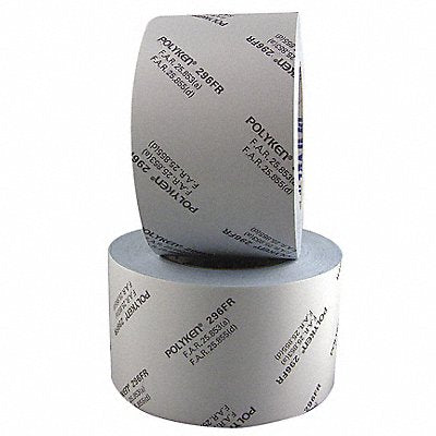 POLYKEN 296FR Duct Tape White 4 in x 36 yd 7 mil