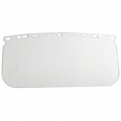 TASCO 10004115 Faceshield Visor PETG Clear 8x15-1/2in