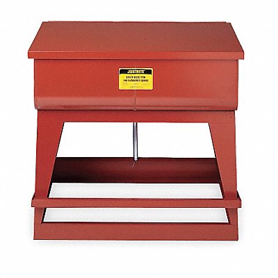 JUSTRITE 27220 Rinse Tank Floor Standing 22 gal.