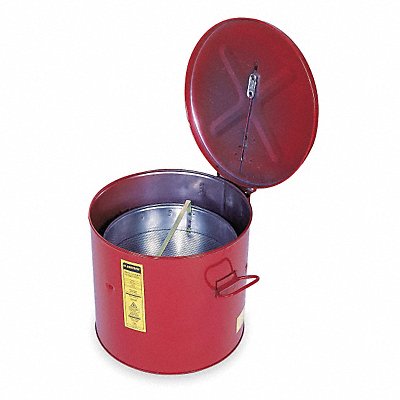 JUSTRITE 27716 Wash Tank Can Basket Benchtop 6 gal.