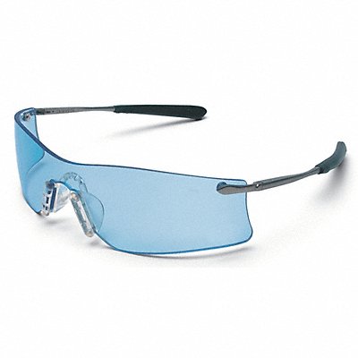MCR SAFETY T4113AF Safety Glasses Light Blue