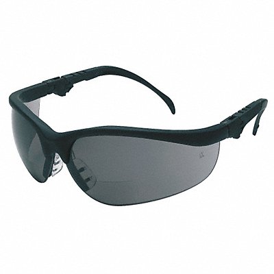 MCR SAFETY K3H25G Bifocal Safety Read Glasses +2.50 Grey
