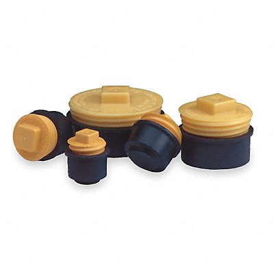 CHERNE 271408 Pipe Plug Raised Square 3.5 H 4 Pipe