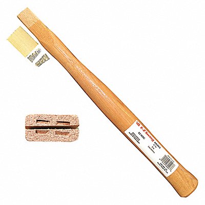 VAUGHAN 60203 Nail Hammer Handle 16 In Hickory