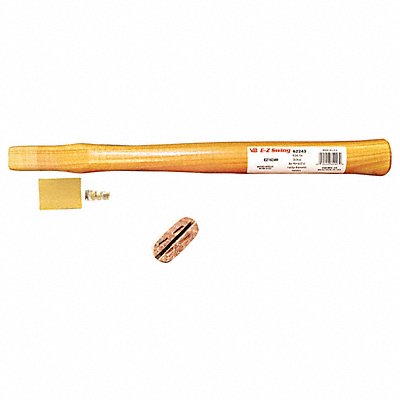 VAUGHAN 62243 Ball Pein Hammer Handle 16 In Hickory
