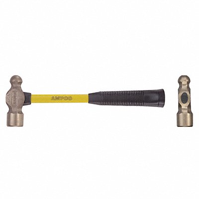 AMPCO H2FG Hammer Ball Pein 14 in L Nonsparking
