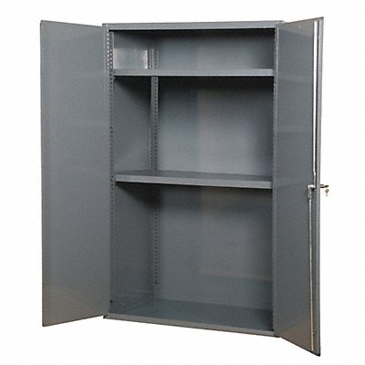 DURHAM MFG 350395 Storage Cabinet 42 x36 x24 Grey 2Shlv