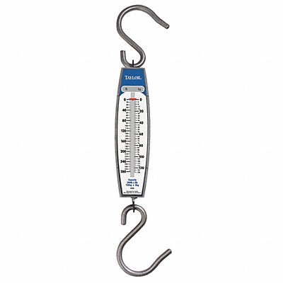 TAYLOR 3328410410 Hanging Scale Linear 127kg/280 lb Cap