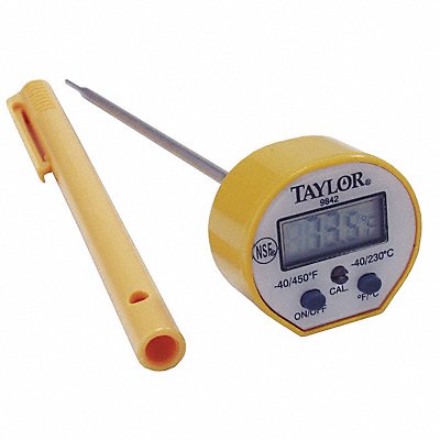TAYLOR 9842FDA Digital Food Service Thermometer 6 L