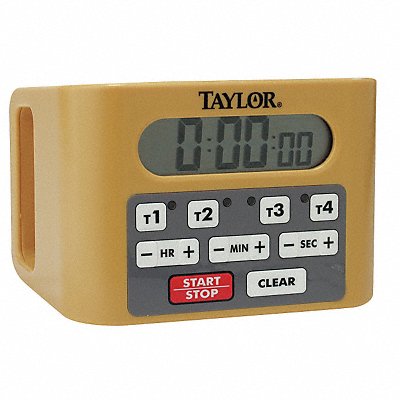 TAYLOR 5839 Digital Timer Count Up 10hr