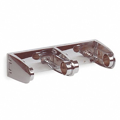 TOUGH GUY 3P914 Toilet Paper Holder (2) Rolls Polished