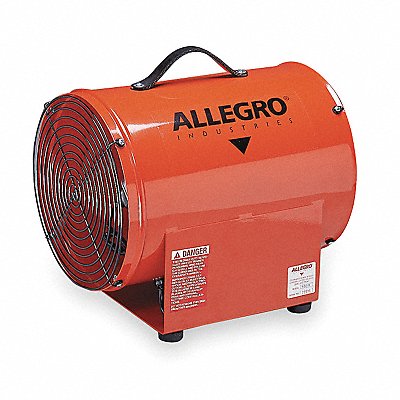 ALLEGRO 950901 Confined Space Fan Orange 12 W