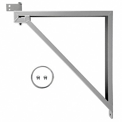 DAYTON 3PEH3 Mounting Bracket Ceiling/Wall/Post Grey