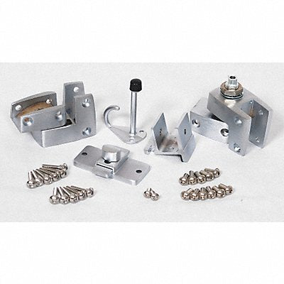 ASI GLOBAL PARTITIONS 408571007 Inswing Door Kit Zinc Bright