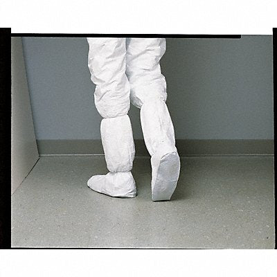 DUPONT IC444SWHLG02000B D2225 Boot Covers Tyvek® IsoClean®(R) White L PK200