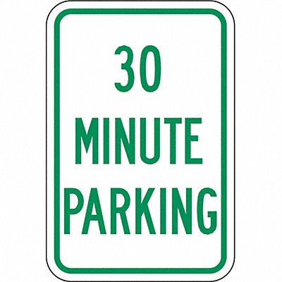LYLE LR74012HA 30 Minute Parking Parking Sign 18 x 12