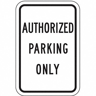 LYLE RP00412HA AutHorizontaled Parking Sign 18 x 12
